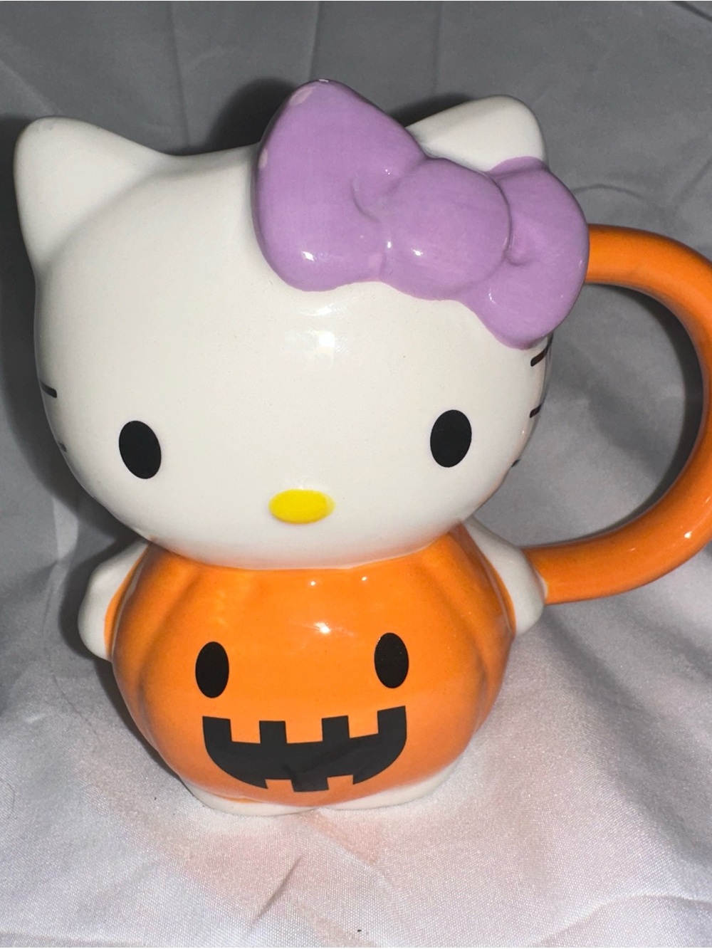Hello Kitty Halloween Pumpkin Mug Sanrio Zak Designs 2025